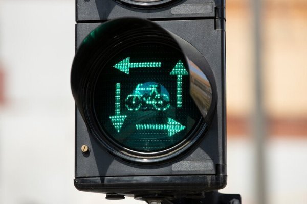verkeerslicht vierkant groen