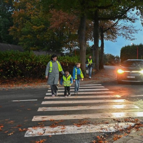 overstekende voetgangers
